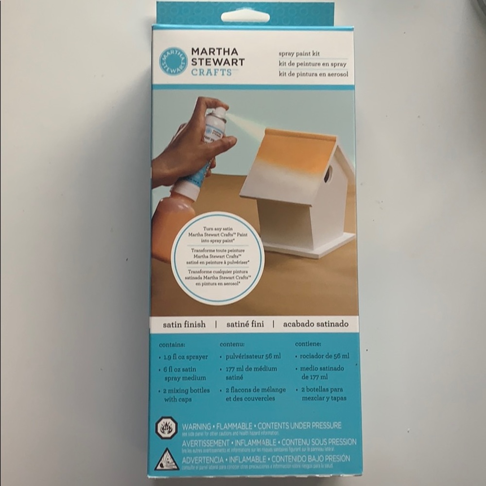 Martha Stewart spray paint kit